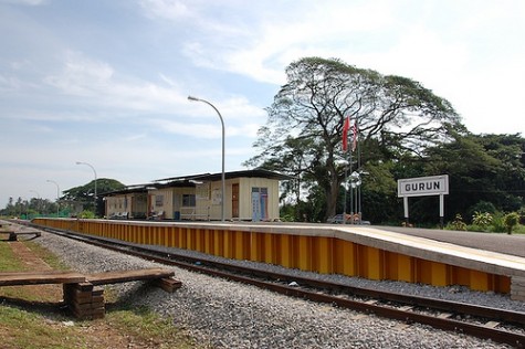 The temporary station