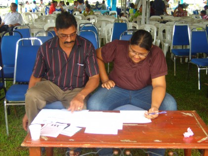 Raja and daughter