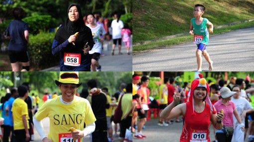 Collage runnners