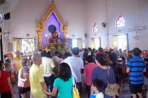 Wesak Day Main Shrine, Thai Buddhist Chetawan Temple, Petaling Jaya