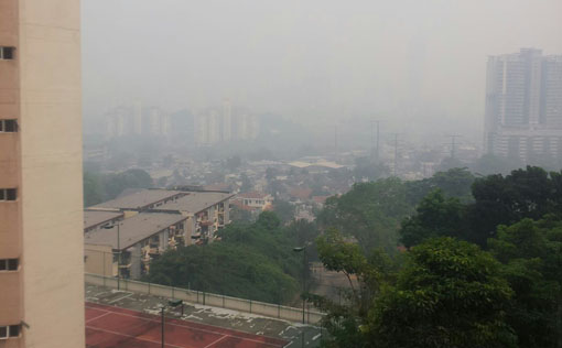 Haze_Jerebu_Taman Desa, Old Klang Road
