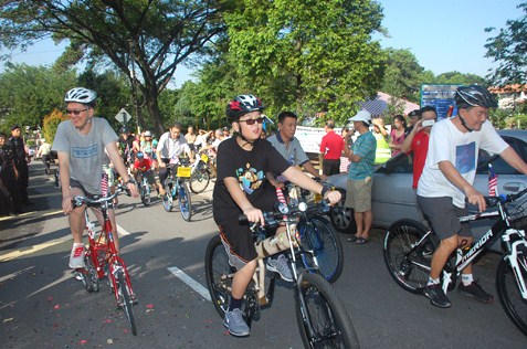 RT SS2B bicycle patrol official launch