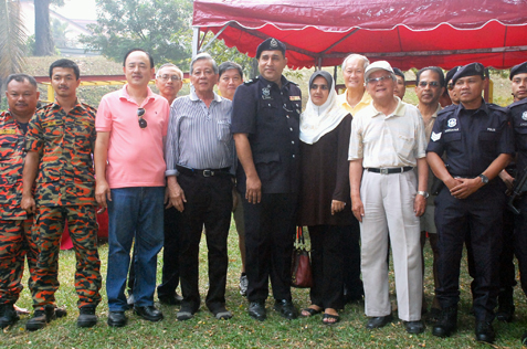 Fire safety awareness event at TPRA