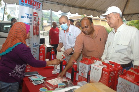 Fire safety awareness event by TPRA