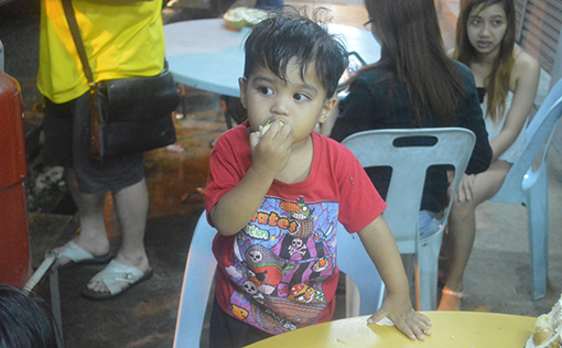 The youngest resident of Tmn Muzaffar Shah present
