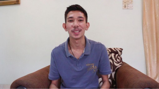 Aravinth Manimaran, who got all A's in 11 subjects including Tamil in Sijil Pelajaran Malaysia (SPM)