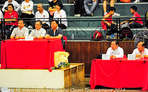 These sifus act as referees and moderators for the events