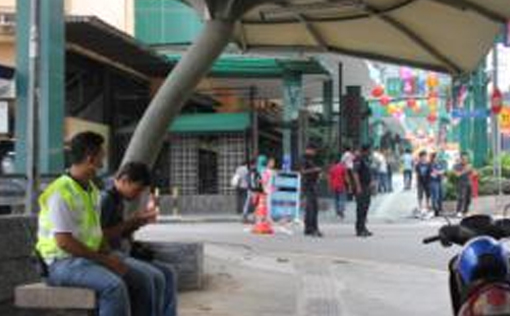 The situation at Bukit Bintang was calm 2