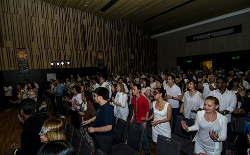Audience just can't seem to get enough of bachata at WBF 2015 (Photo courtesy of WBF 2015 Facebook)