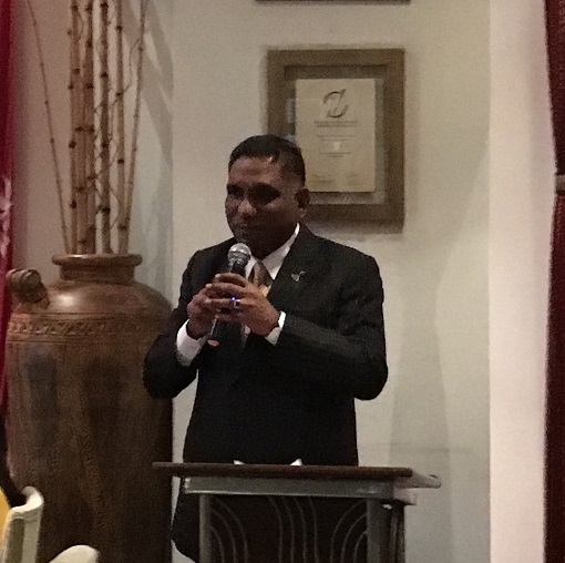 Tan Sri Dr. Mohd Irwan Serigar Abdullah, Secretary General of Treasury, Ministry of Finance sharing his thoughts on the Great Women Connect Series effort. 