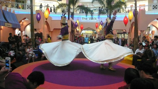 Prepare to be awestruck as Dervish dancers perform the hypnotic Turkish twirling dance in their magnificent robes