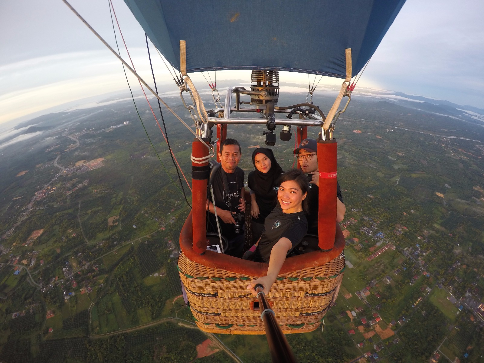 4 Up in the air with Abdul Aziz (local hero)