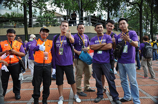 Each and every member of the team are volunteers from their respective parties and do not receive any form of allowance