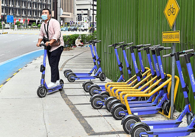 Beam e-scooter CO2 emission