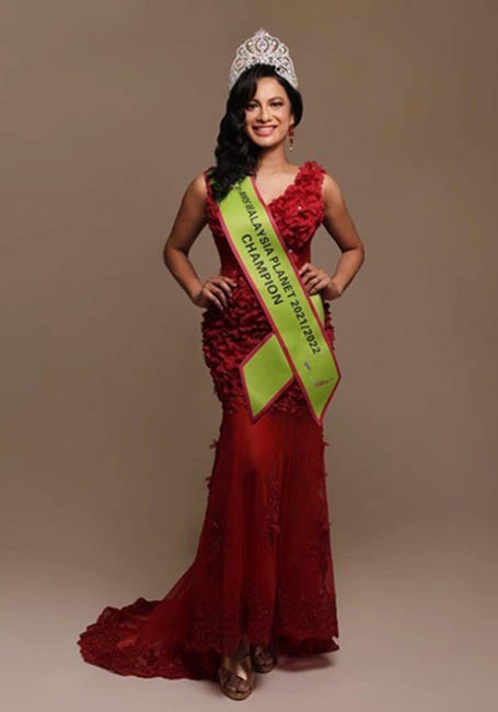 Bulgaria Mrs. Malaysia Planet 2021 Dr Sudhashini Nair.