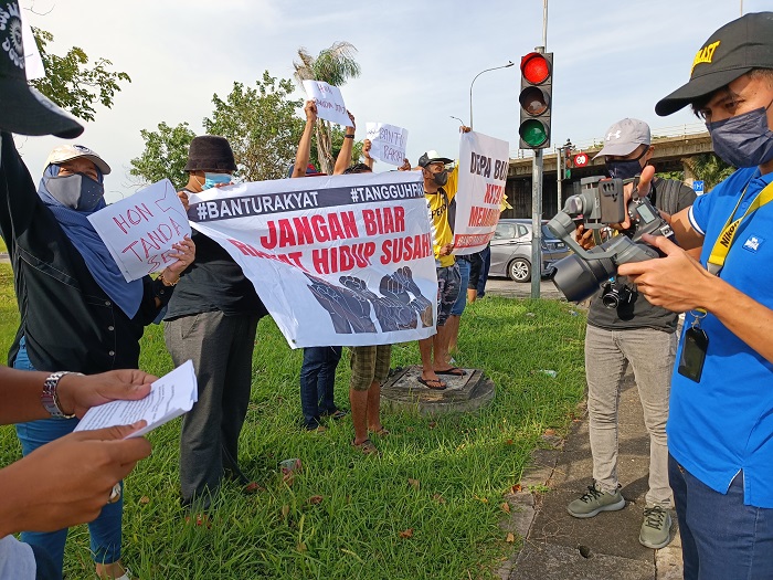 Flash mob desak kerajaan selesaikan masalah kenaikan harga barang