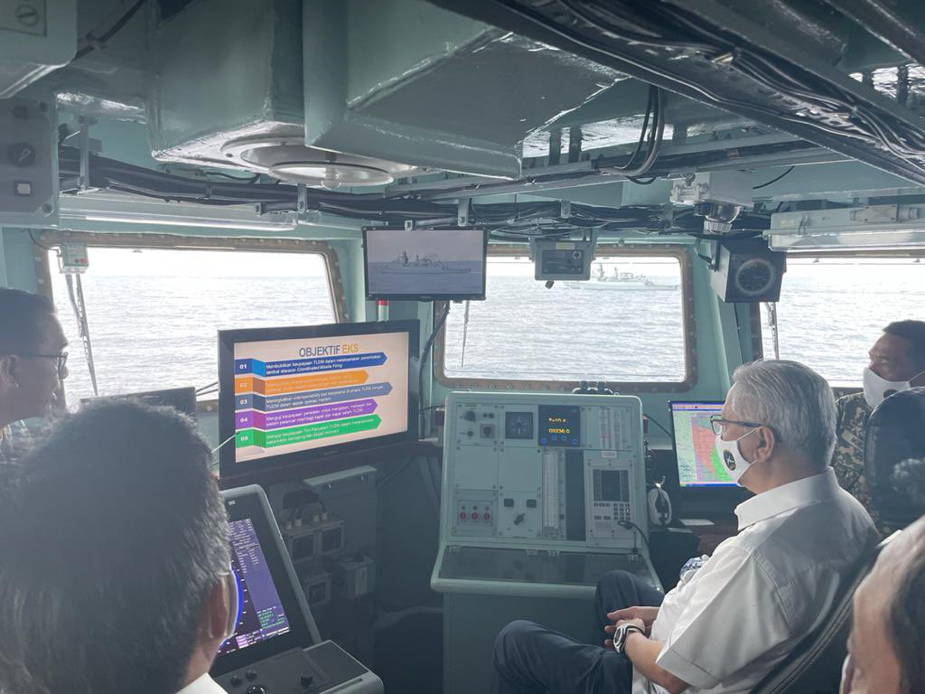 Royal Malaysian Navy fires first missile outside country