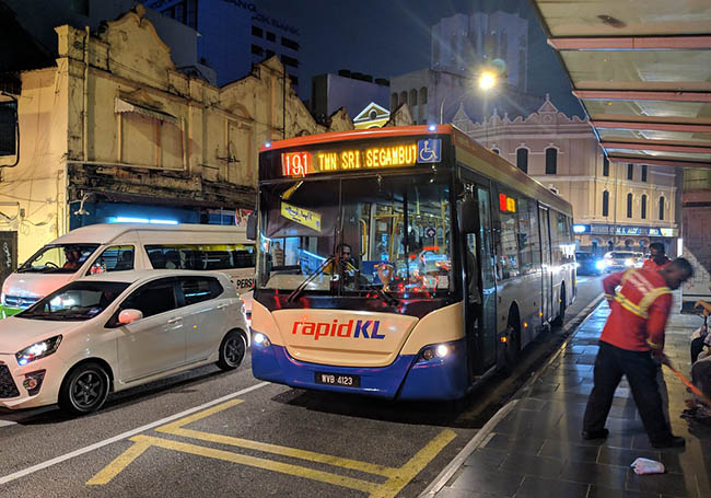  Rapid KL bus 