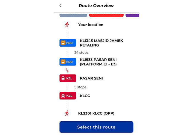  Rapid KL bus 