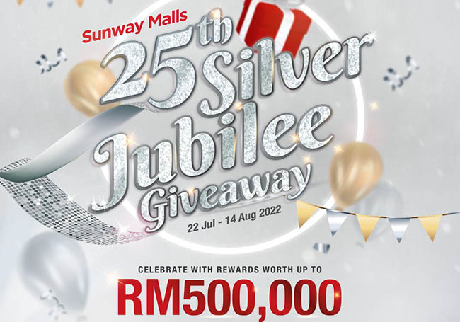 Sunway Pyramid 25th birthday Silver Jubilee