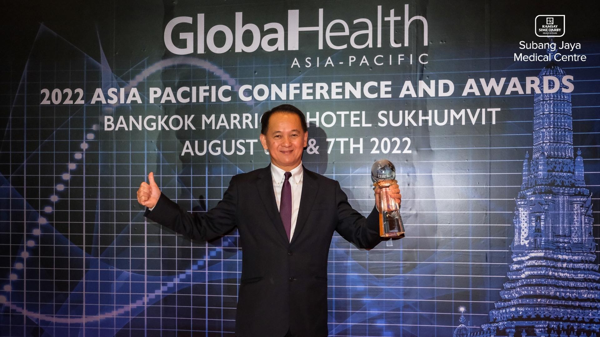 Big win for SJMC at the GlobalHealth Asia-Pacific awards