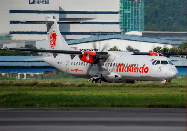 Batik Air Melaka to Penang flight
