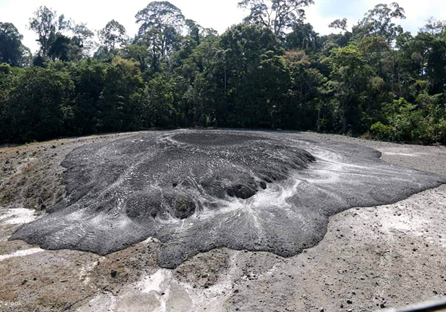 Mud volcano Tabin Wildlife Park