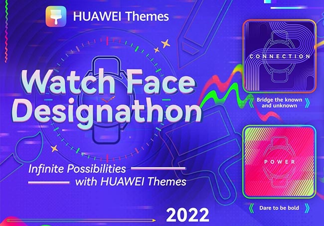 Huawei watch face design competition offers $17,500 prize