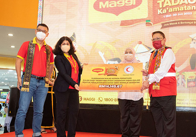 MAGGI raised over RM40K for charity in East Malaysia