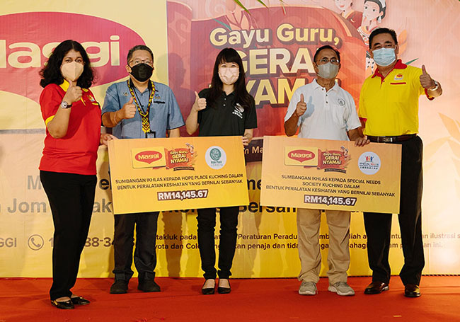 MAGGI raised over RM40K for charity in East Malaysia