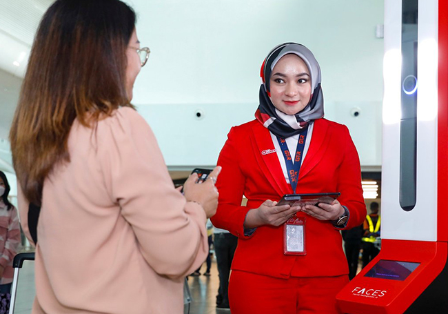 AirAsia encourage contactless features for faster travel