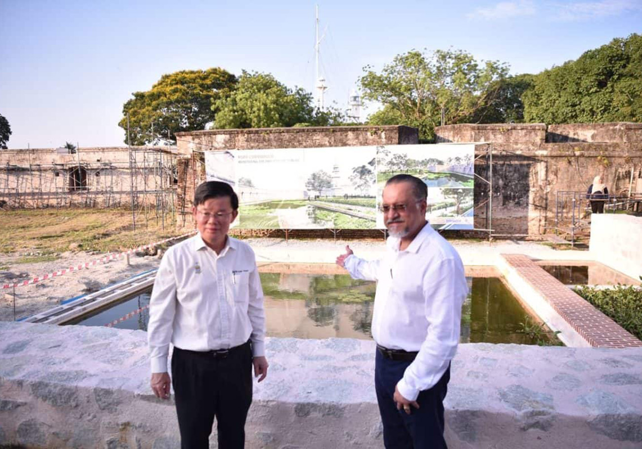 Fort Cornwallis restoration to be completed by 2025