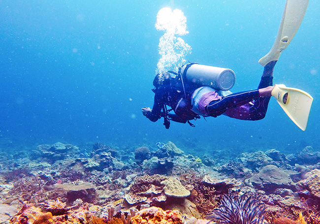 Sabah scuba diving trip