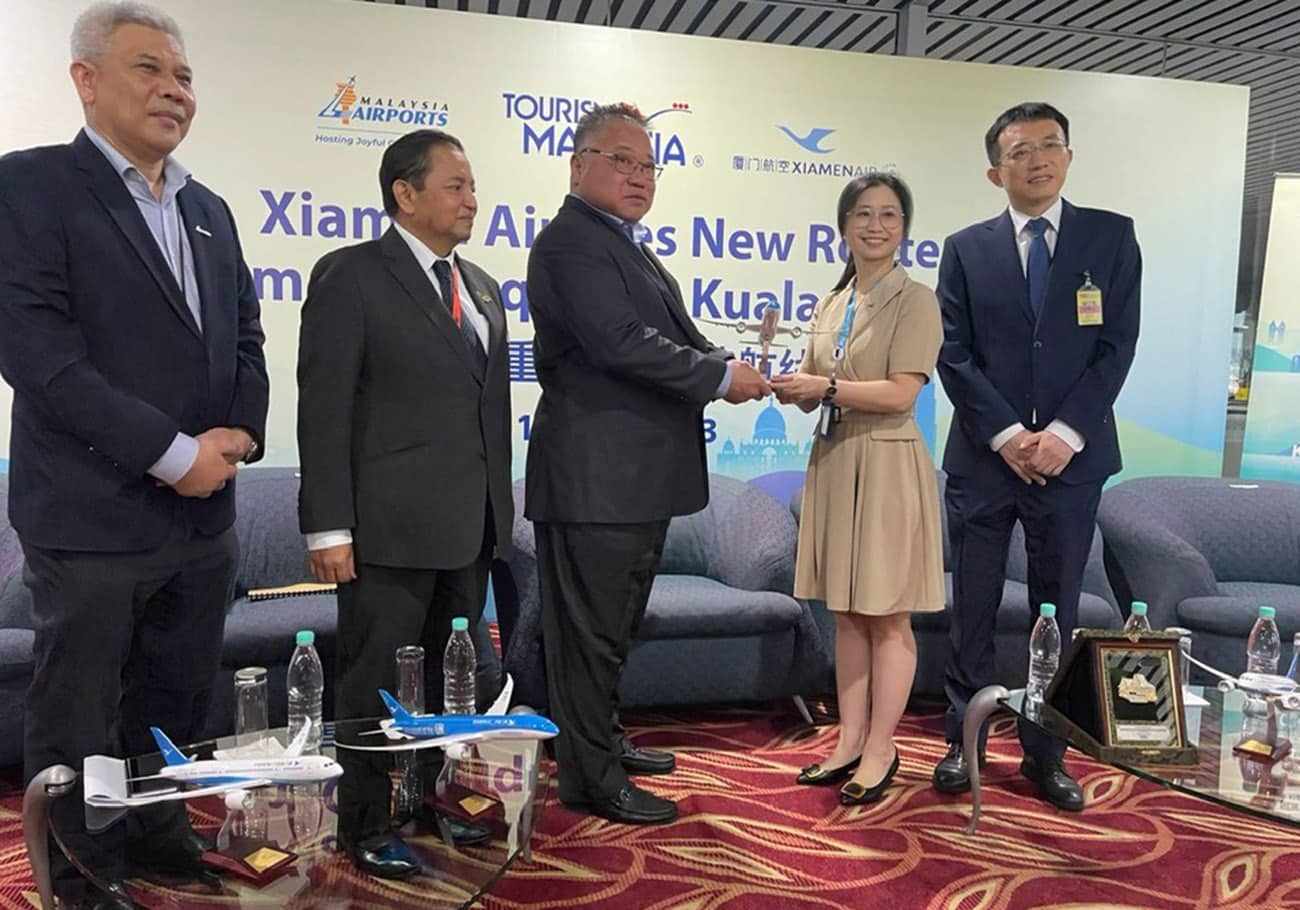 Xiamen Airlines launches inaugural flight to Kuala Lumpur