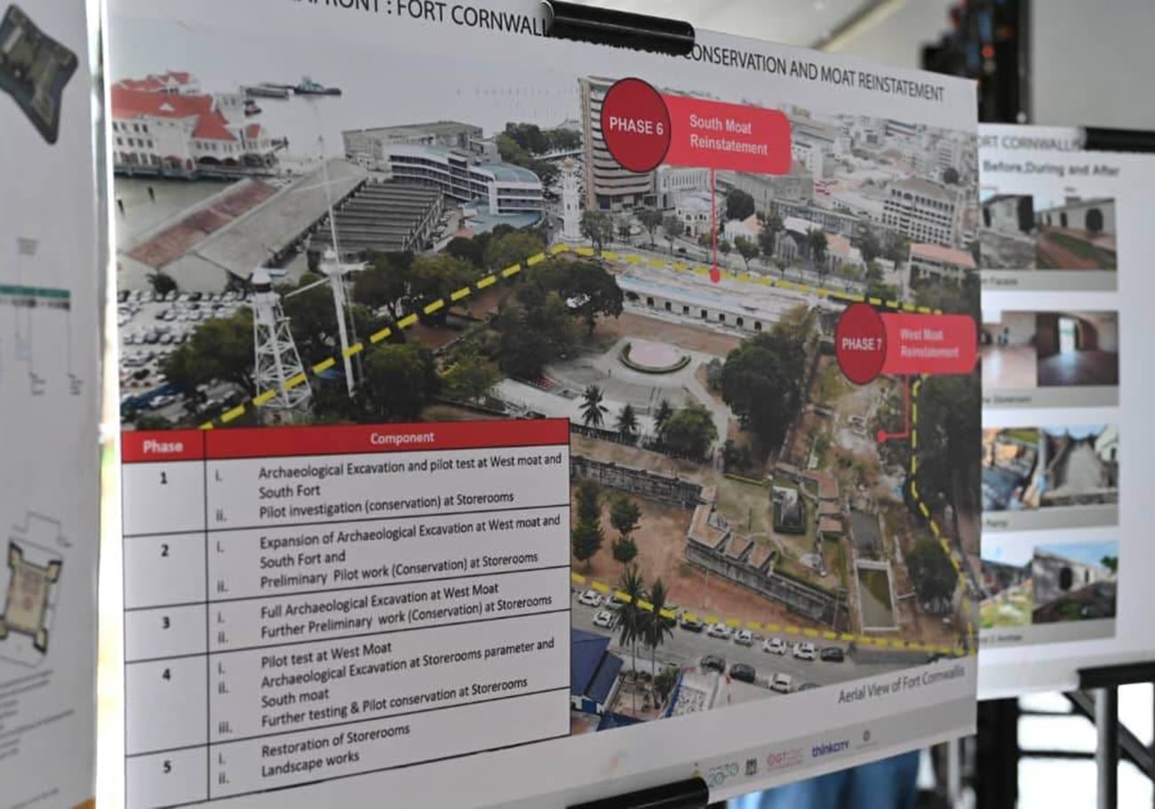 Fort Cornwallis restoration nears completion by 2025