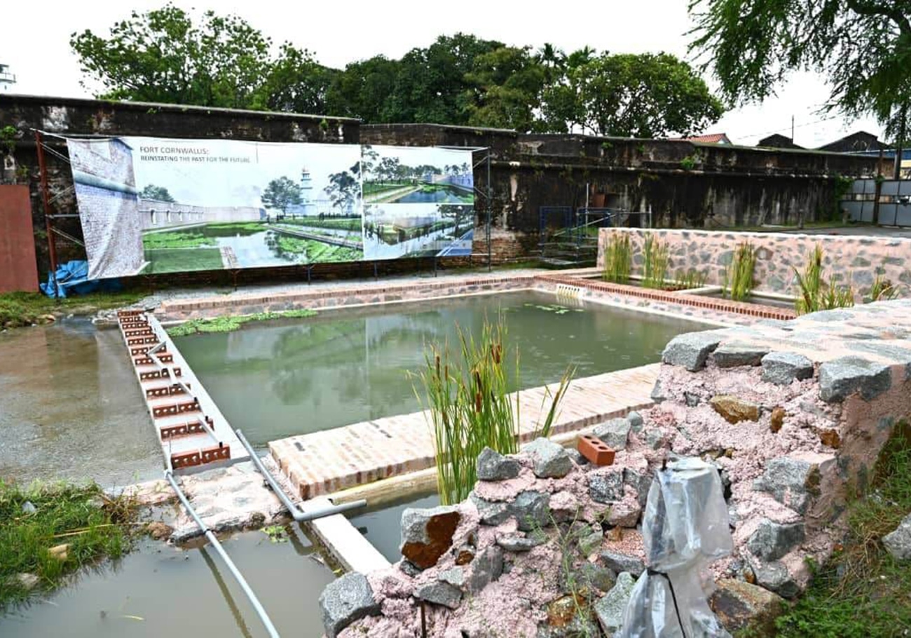 Fort Cornwallis restoration nears completion by 2025