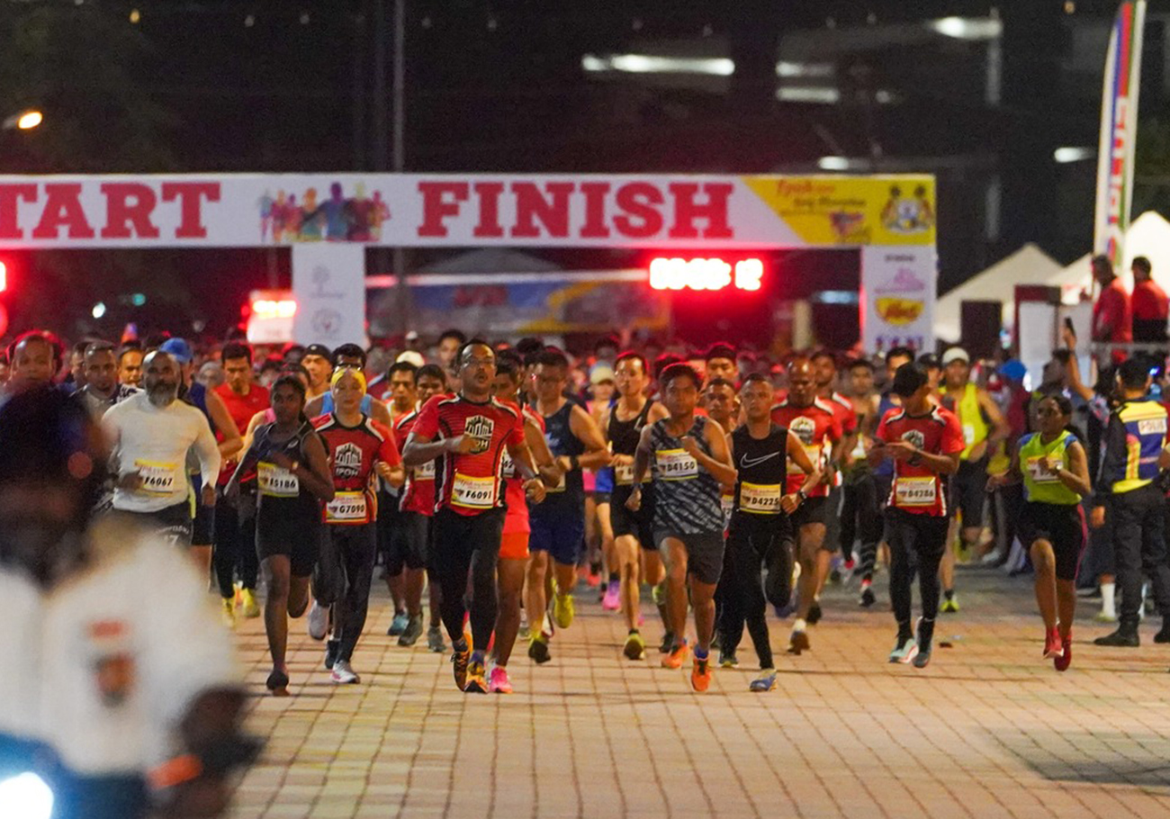 Ipoh Car Free Day event enriched by the Ipoh Half Marathon