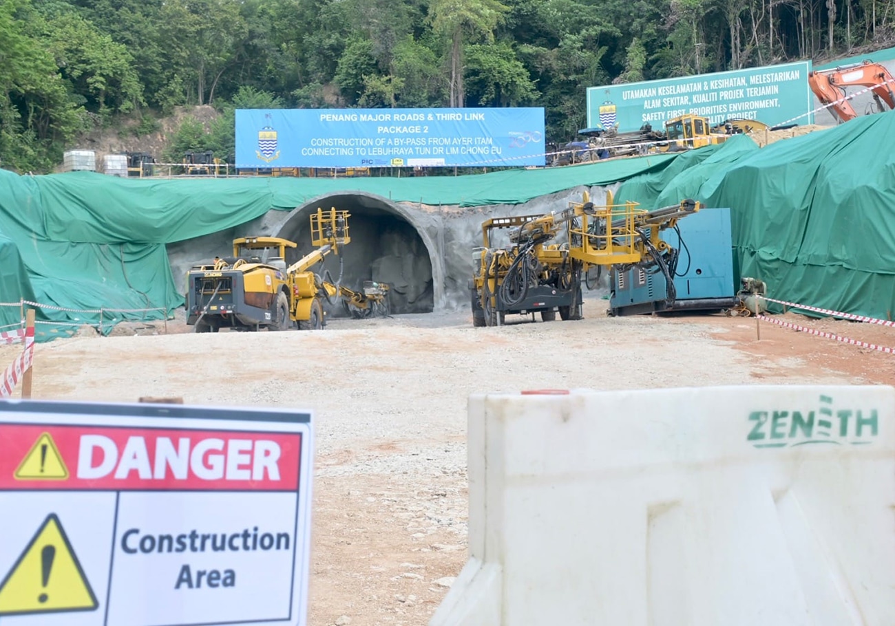 Penang's 5.7km Package Two Bypass project commences
