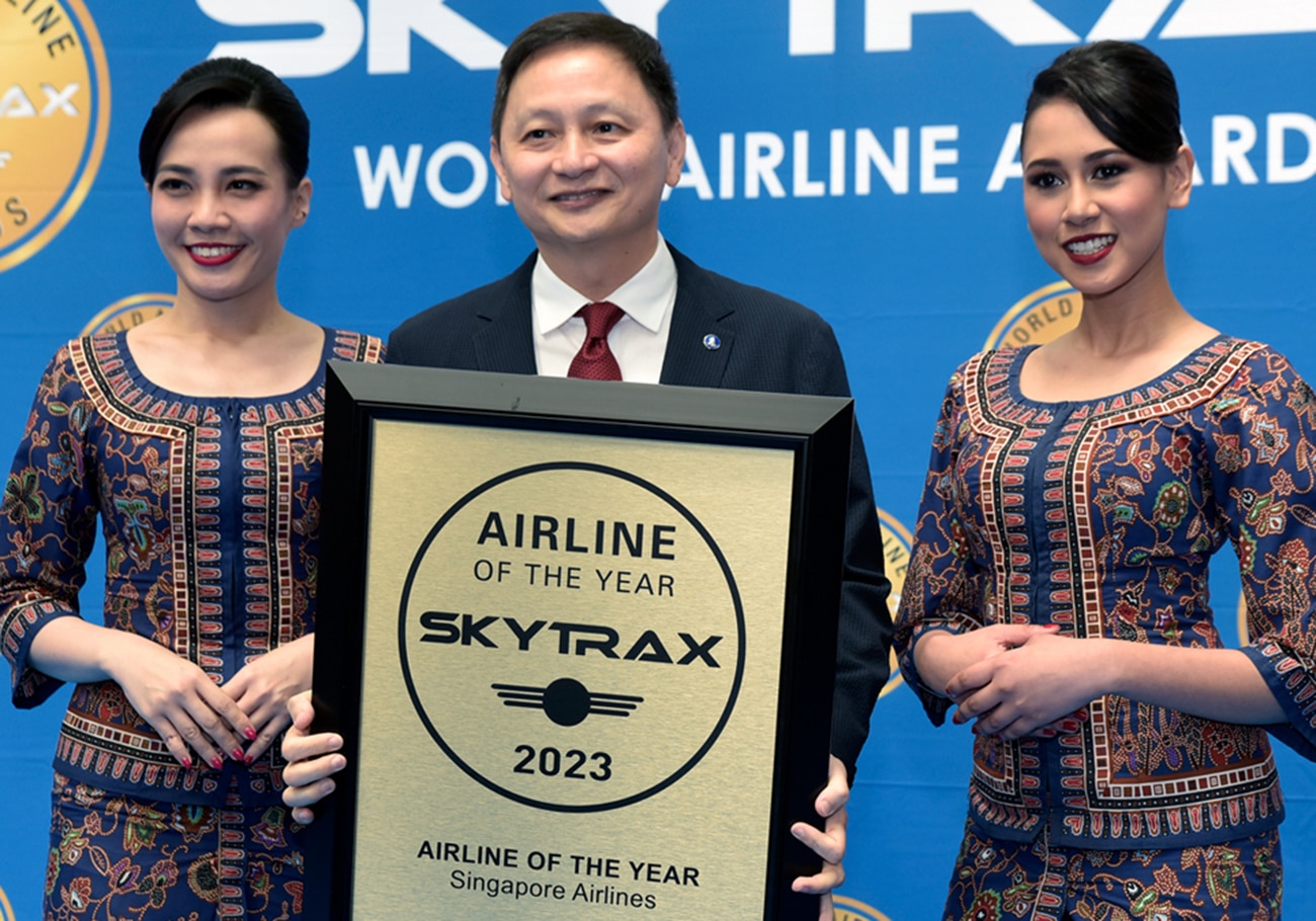 Singapore Airlines crowned World's Best Airline at World Airline Awards 2023