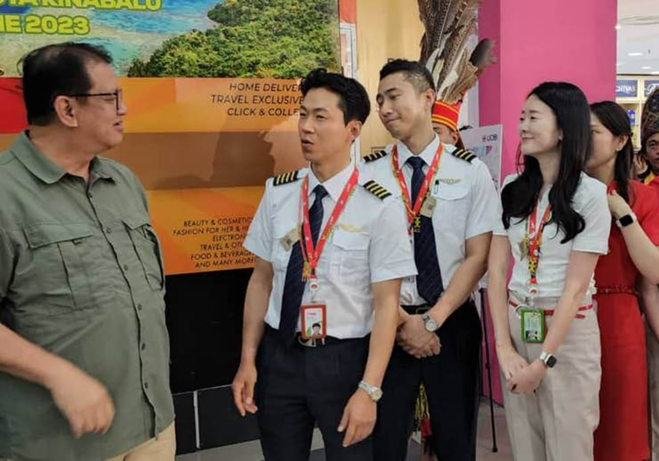 South Korea's T'way Air launches Incheon-Kota Kinabalu direct flight