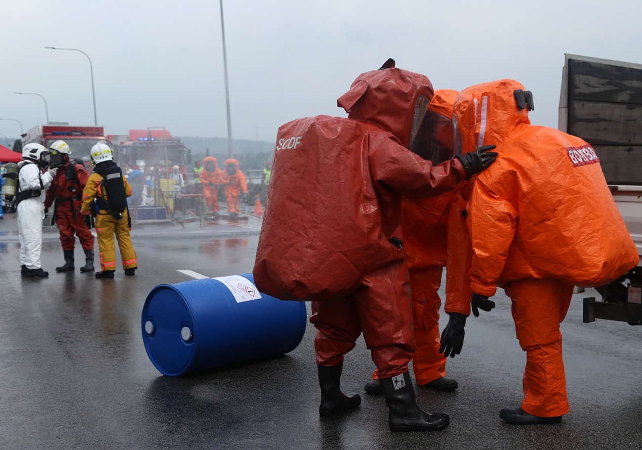 Chemical spill emergency exercise to impact Tuas Second Link