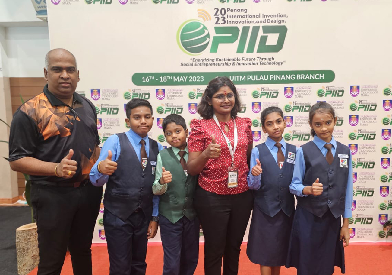 Students from SJK (T) Ladang Bukit Jalil create smart scarecrow