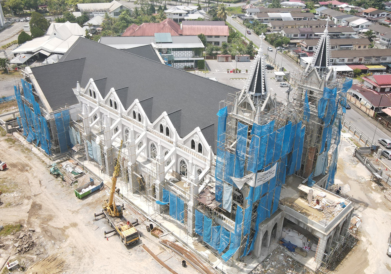 St Peter’s Church Kuching set to become an architectural marvel