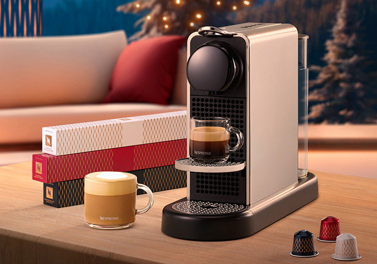 Nespresso unveils Alpine-inspired festive collection
