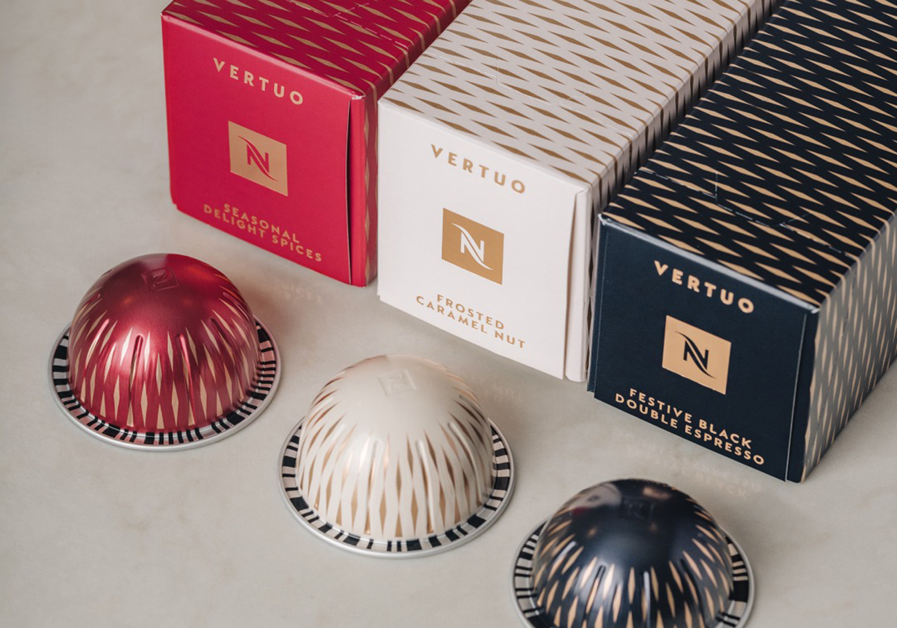 Nespresso unveils Alpine-inspired festive collection