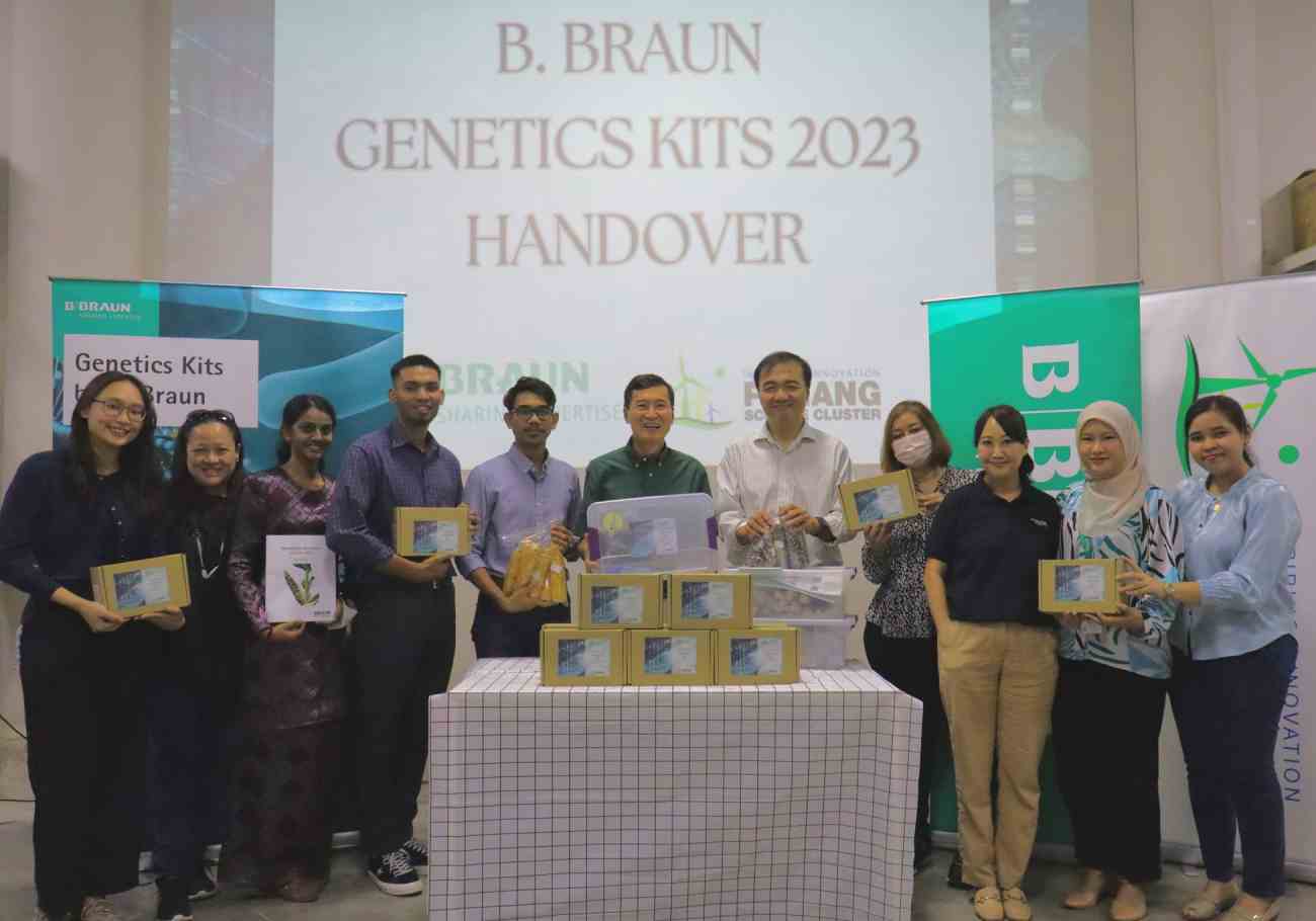 B. Braun donates genetics kits to Penang Science Cluster