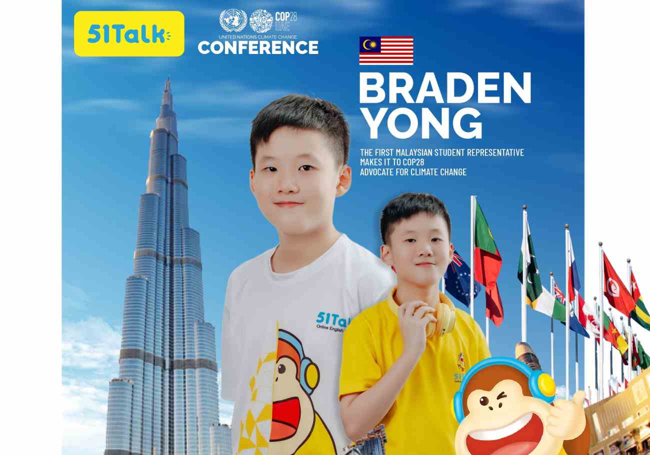 Braden Yong advocates global climate action at COP28
