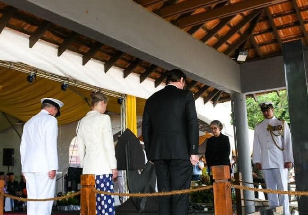 Memorial for HMS Repulse and Prince of Wales unveiled