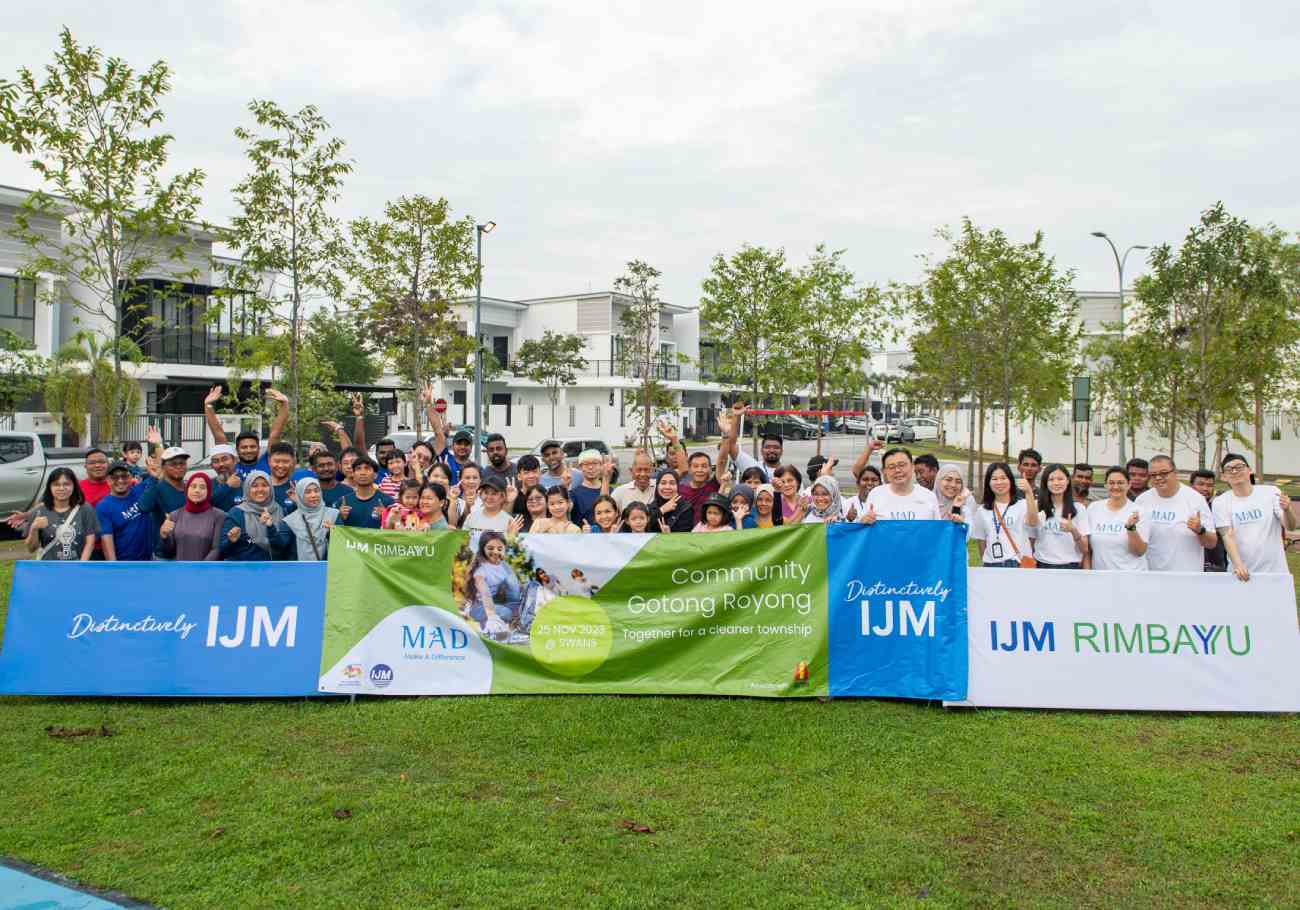 IJM Rimbayu residents unite for community gotong royong