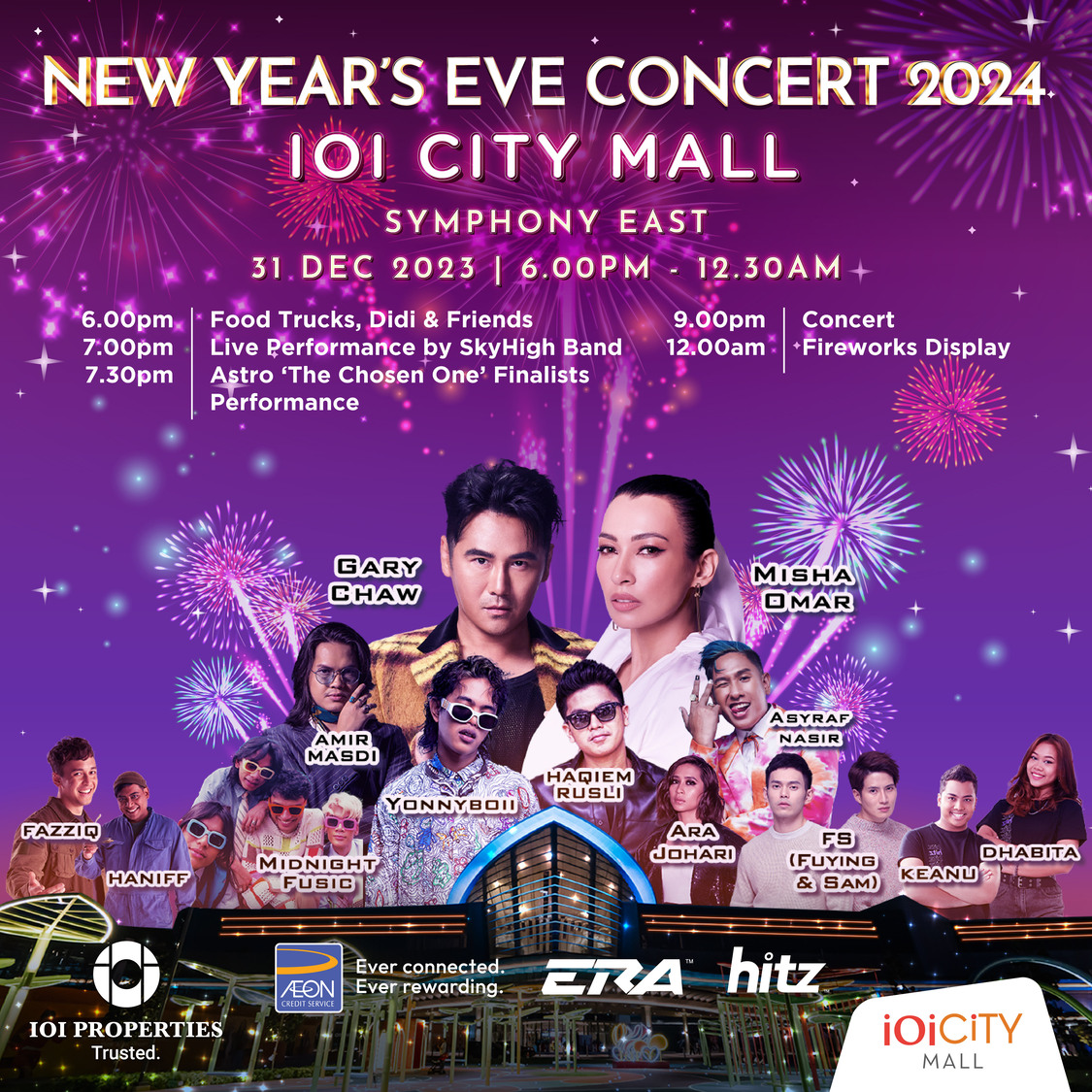 IOI Malls and Astro Radio presents New Year Countdowns